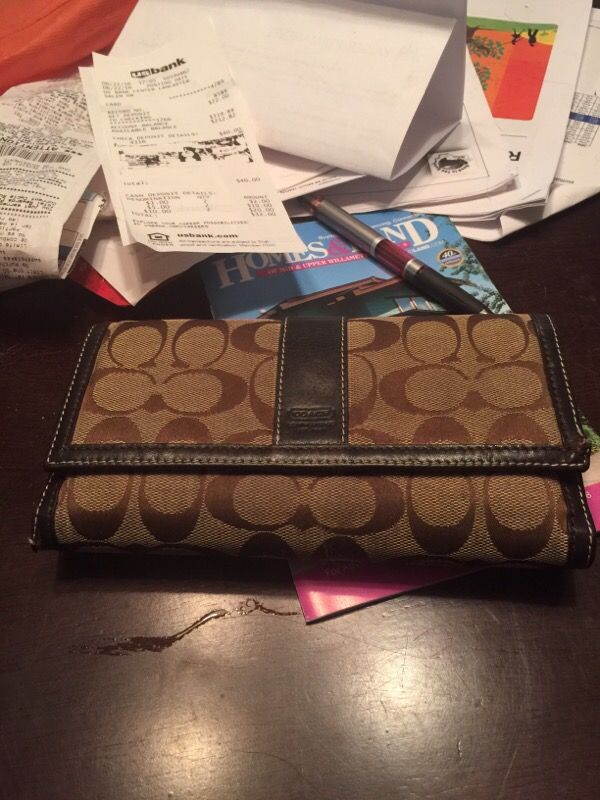 Coach wallet