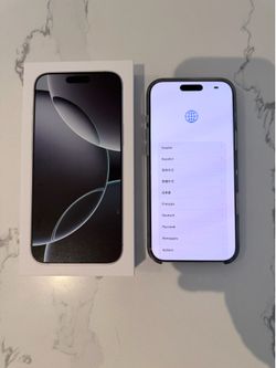 Unlocked iPhone 16 Pro Max 512GB White