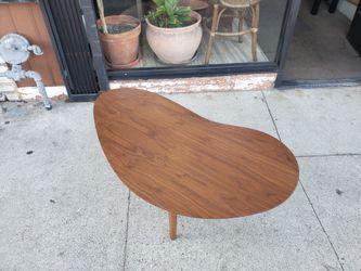 Walnut Kidney Table 