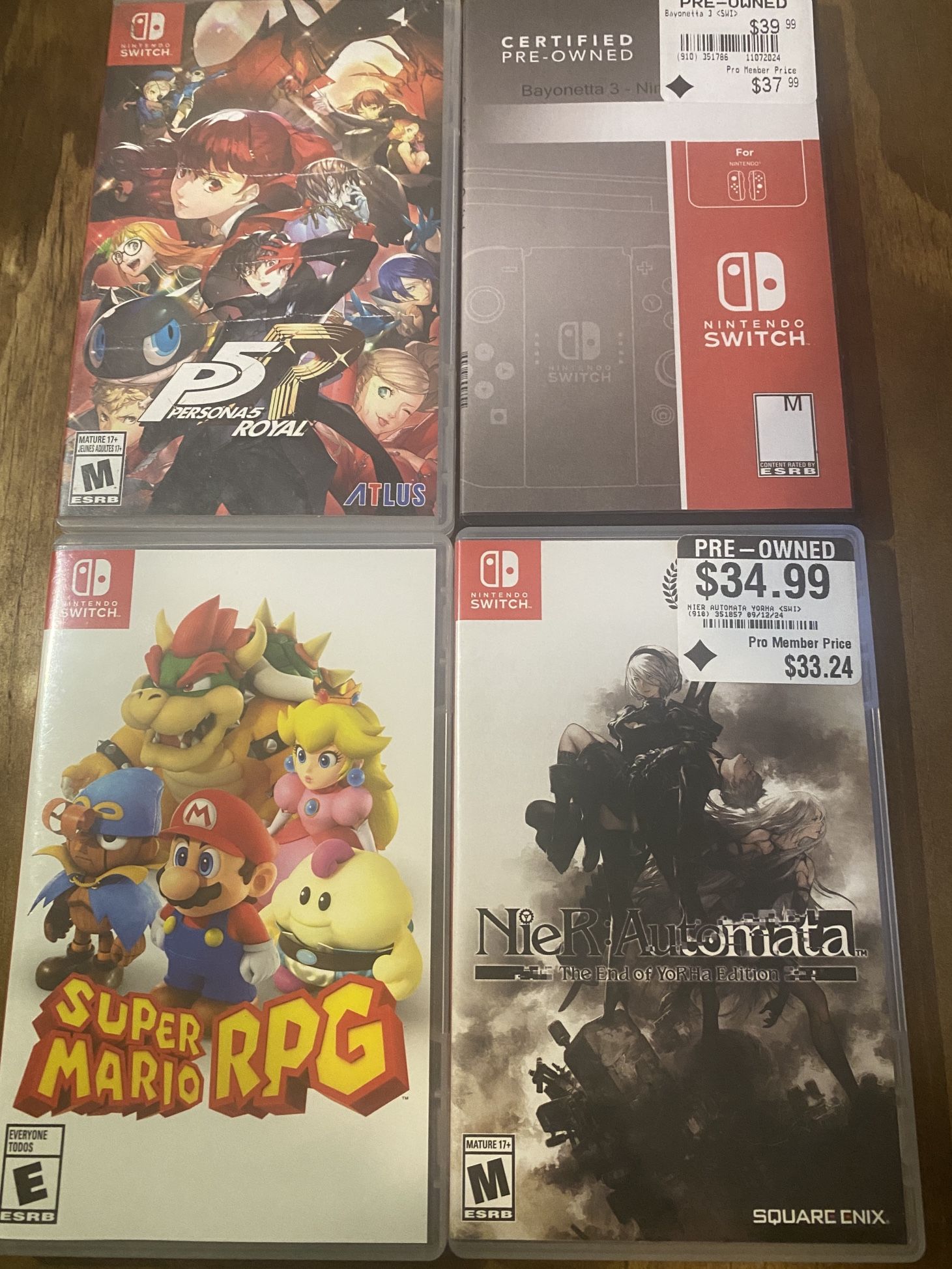 Nintendo Switch Games. Prices In The Description 