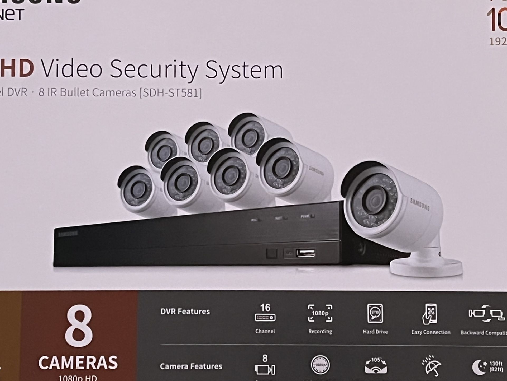Samsung Full HD 1080 Video Security Sustem