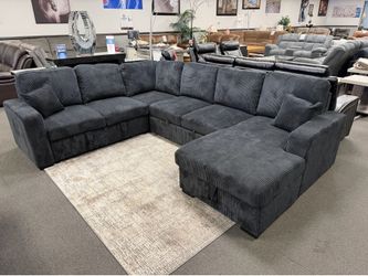 Black Sofa Sectional Sleeper