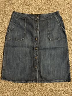 Jean skirt