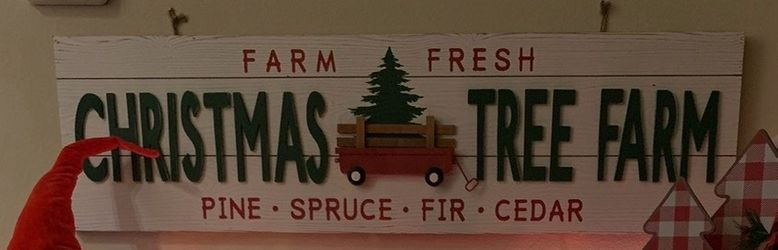 Christmas Tree Farm Sign