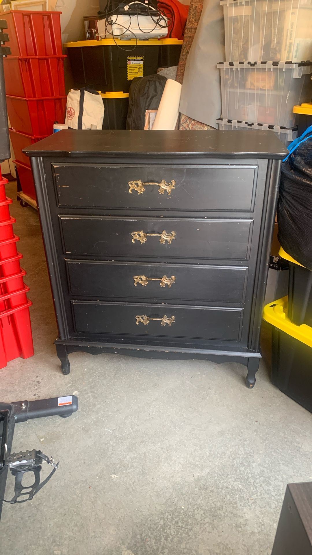 Mind Century 4 Drawer Dresser Wirh Brass Fittings FREE