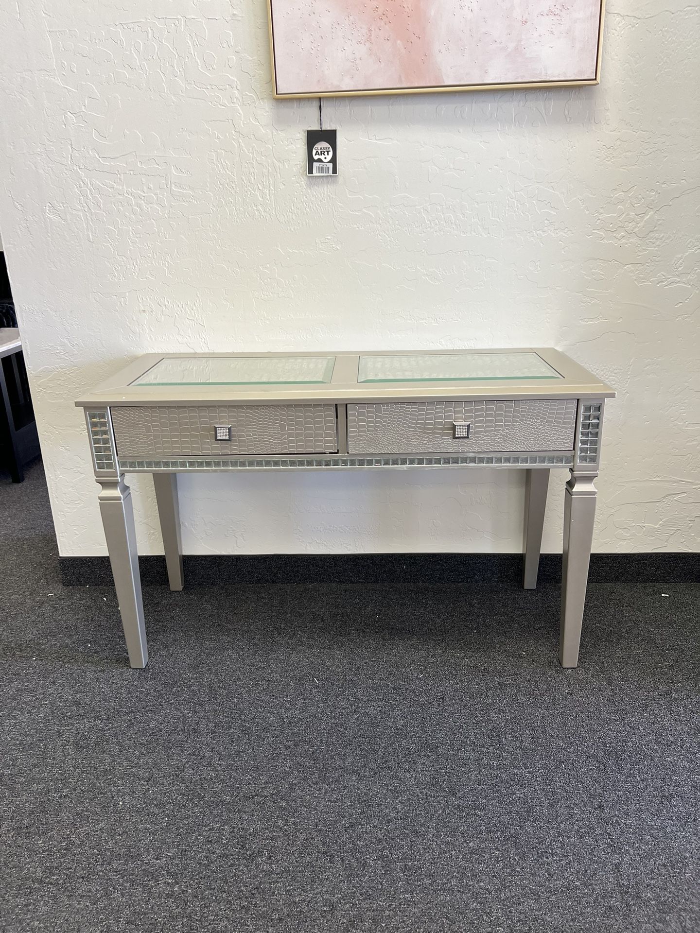 Glam Console Sofa Table Entryway