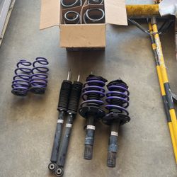 Stock Honda Accord Suspension For 2018+ And D2 Lowering Springs 