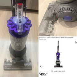 Dyson DC41 Animal Upright Corded Vacuum  Bagless Purple w/ HEPA Filter