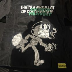 black chiefin heavily awful lotta cough syrup shirt
