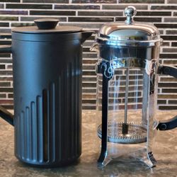 SET OF 2 STARBUCKS BY BODUM LIMITED EDITION 8 CUP FRENCH PRESS COFFEE MAKERS 8 CUP (34 OZ)