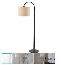 Tall black Luxury Lamp
