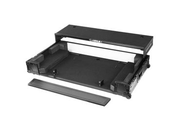 Odyssey FFXXDJAZCW1 Flight Case for AlphaTheta XDJ-AZ Label with Glide Laptop Platform and LED Lights - Black