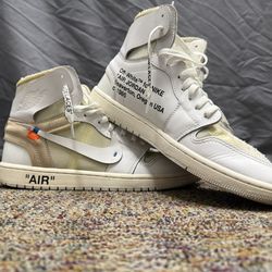 Off White Size 13 (Air Jordan)