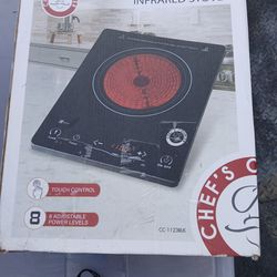 Plug in countertop stove. Used twice.