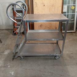 3 Step Ladder Cart