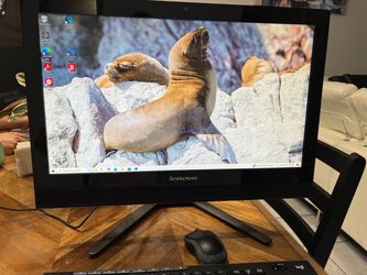 Lenovo all in one PC with mouse an keyboard