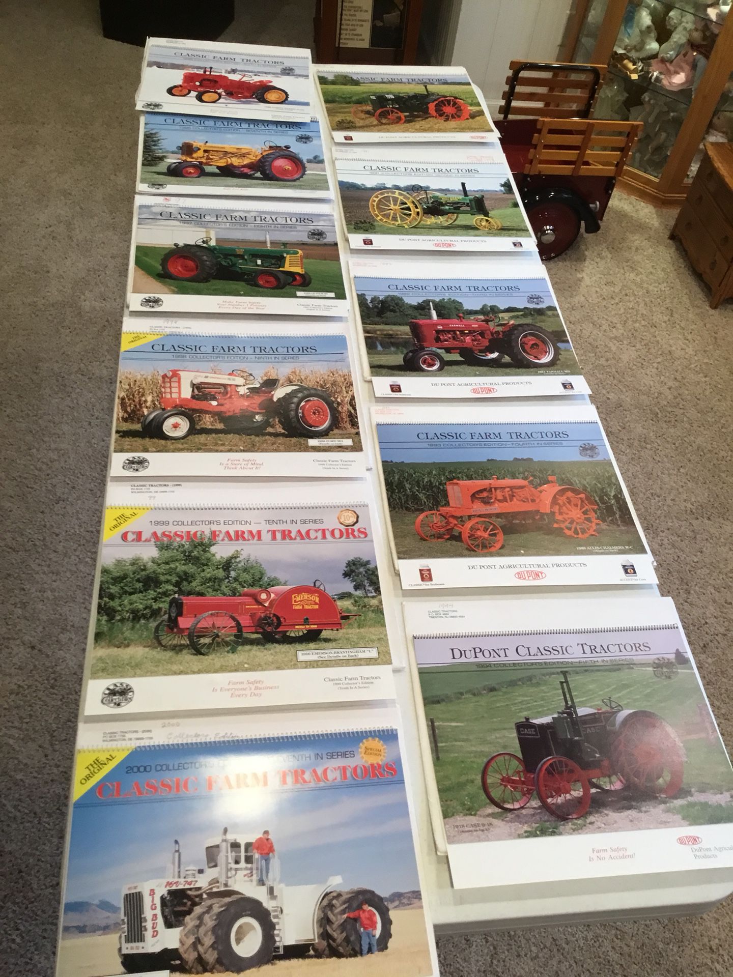 Tractor calendars