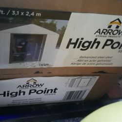 10x8 Storage Shed Bnib 