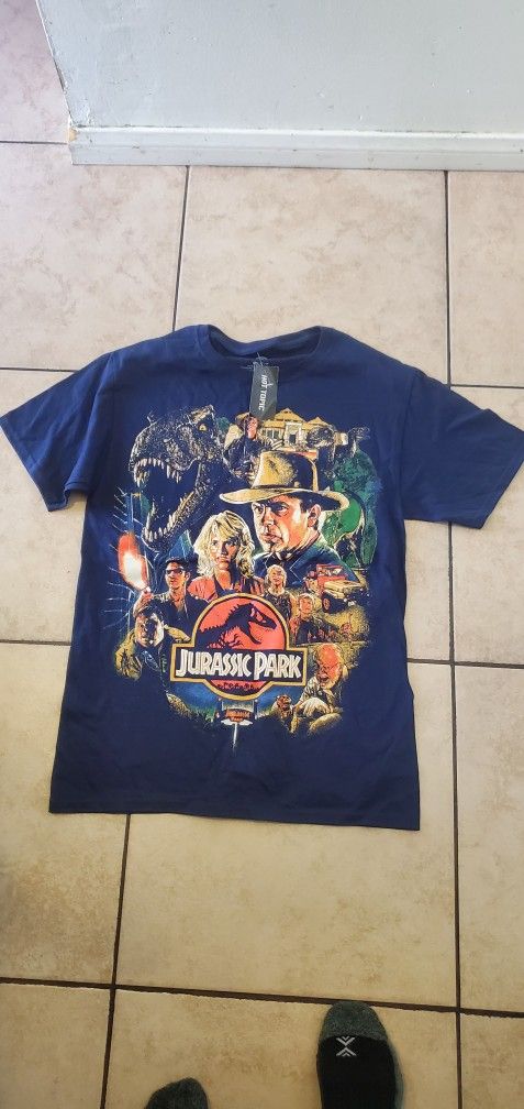 New Jurrasic Park Shirt. Size Small