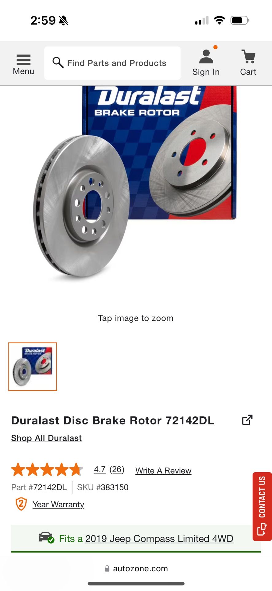 2 Rotors.