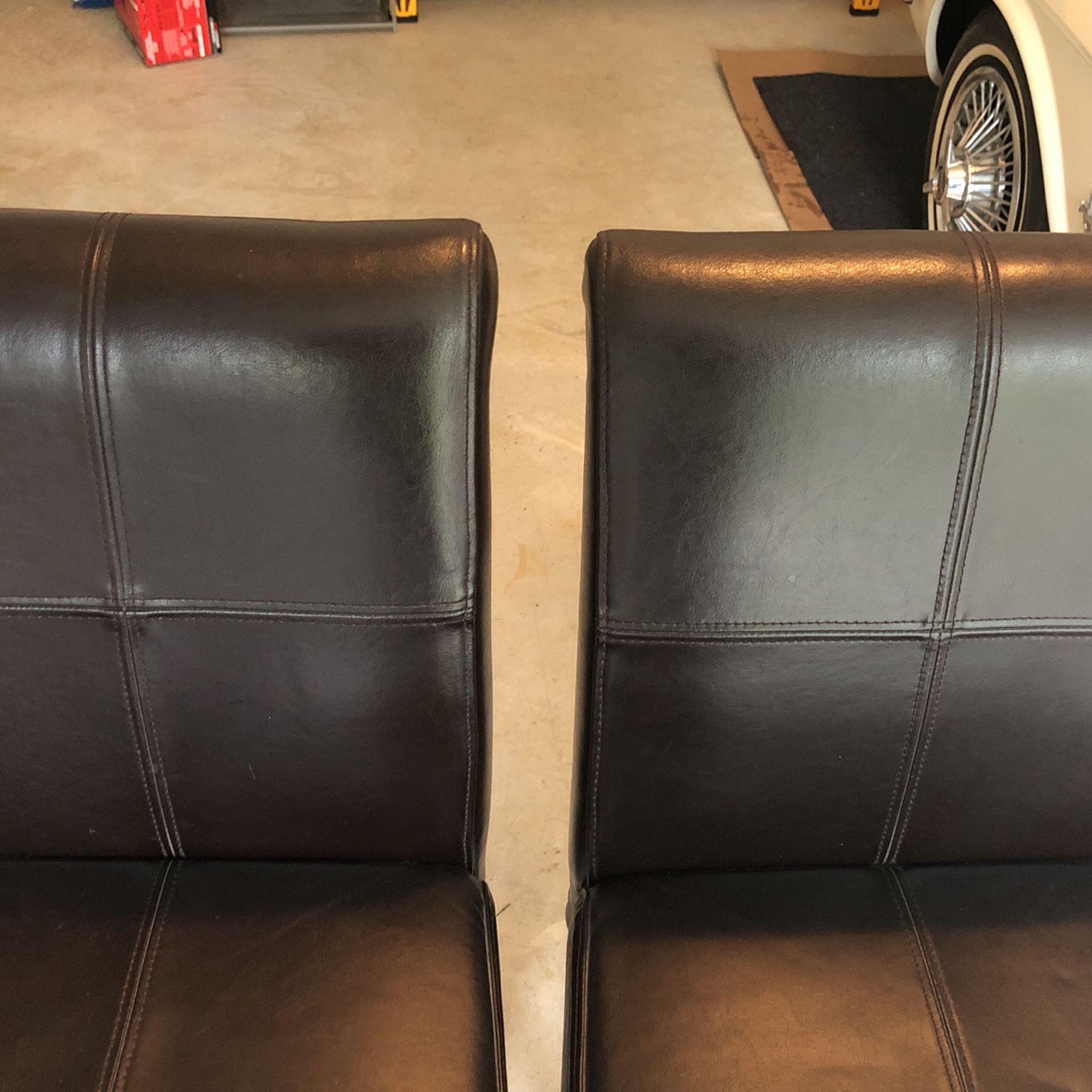 Bassett Leather Counter Stools (2 Piece) for Sale in Annapolis, MD