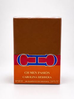 * Carolina Herrera CH Men Pasión EDP – BIG BOTTLE – 3.4 oz (100 mL) – New & Sealed