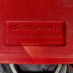 Vintage Snap On 3/8  Socket Set  206AFSP