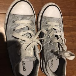 Converse Madison Ox Velvet Girls Shoes Size 13