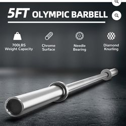 5FT OLYMPIC BARBELL