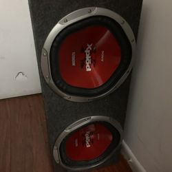 Speacker Sony Xplod 1200 w 12” & Amplifier