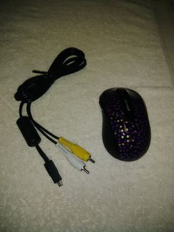 Wireless computer mouse or electric power cord