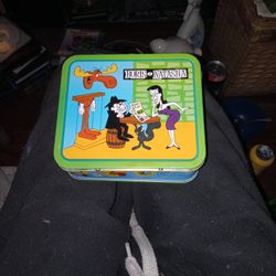 1997 Bullwinkle Boris And Natasha Small Lunchbox..