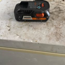 Ridgid Battery 18v
