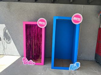 Barbie and Ken Photo Booth
