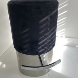 Chic Barstools Set Of 3 Microfiber