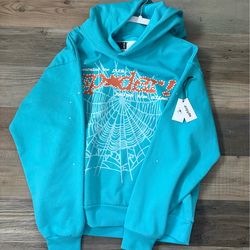 Sp5der Hoodie with tags size L