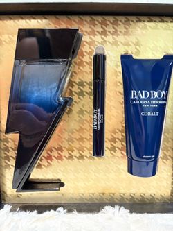 Carolina Herrera Bad Boy Cobalt Perfume Gift Set