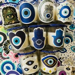 Evil Eye, Candles, Protection, Love Career Money 