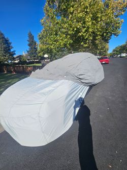 Two-Tone Car Cover Full Size for bmw 330i