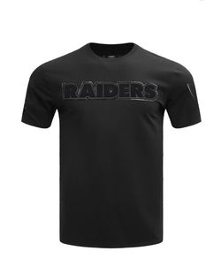 Raiders T-shirt Triple Black