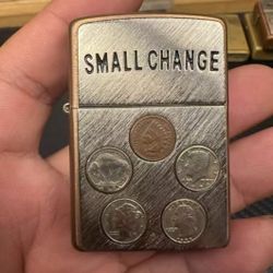 2003 F-Month Zippo  Purple Copper Coin Change Model
 