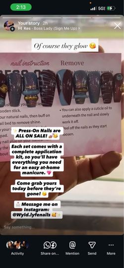 Press on nails