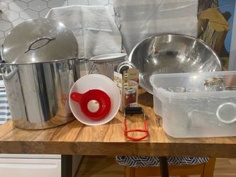 Canning supplies