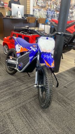 MX350 dirt rock e bike 350W/36V( 19mph /12 miles battery ) 110lbs blue