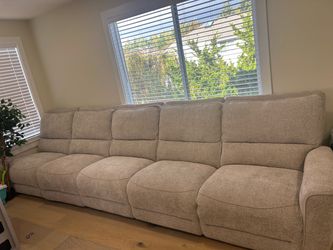 2 Sectional Recliner Couches