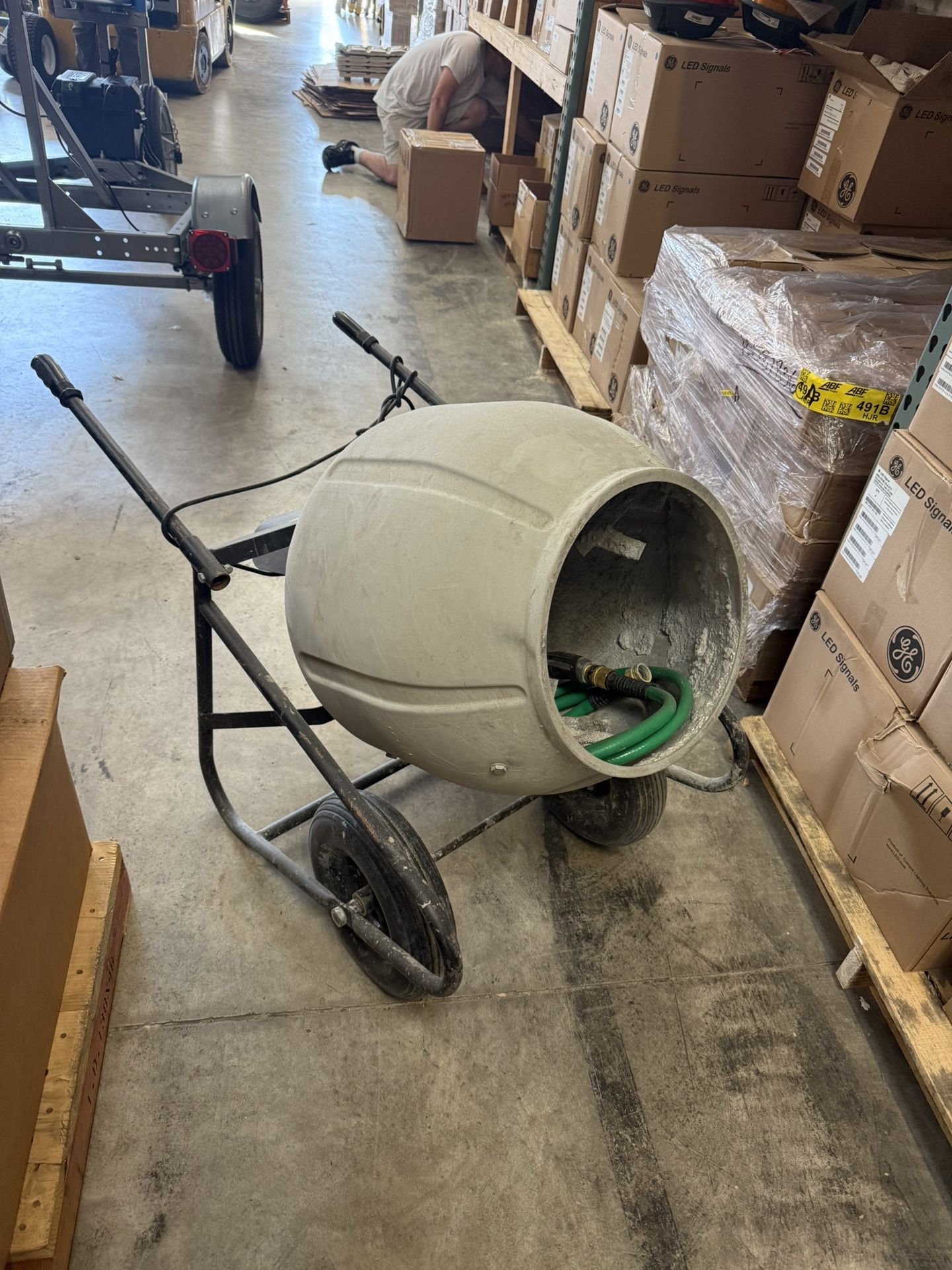 Klutch 3.5 Cement Mixer