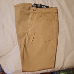 New Hollister Kakhi Jeans Size 9