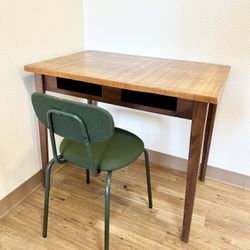 Solid Handmade Wood Writing Desk