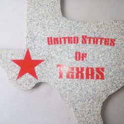 United States Of Texas Coaster 
