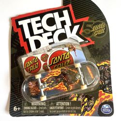 Tech Deck: Ultra Rare 50 Santa Cruz Asta Cosmic Cat Finger Skateboard